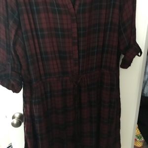 Lane Bryant lunes Tshirt dress with cinched Waist